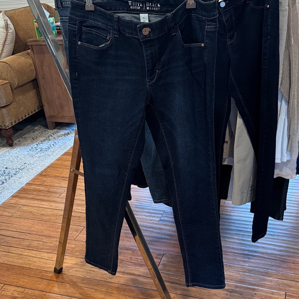 Wit & Wisdom Dark Wash Skinny Jeans